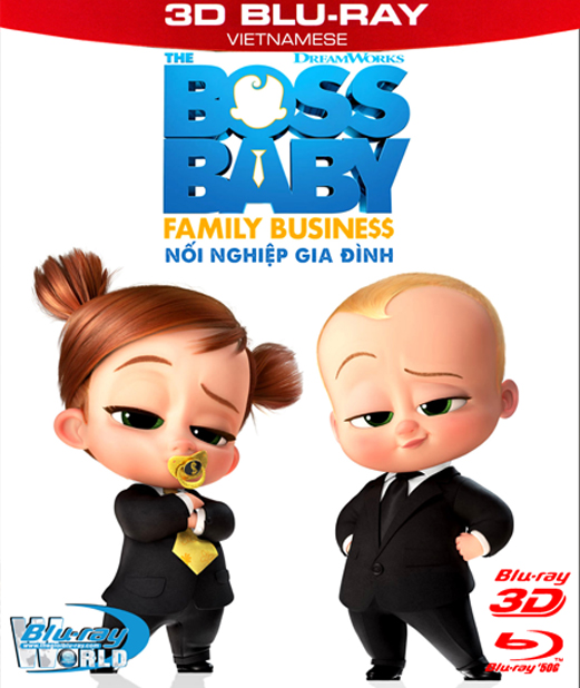 Z305. The Boss Baby 2 : Family Business - Nhóc Trùm 2 : Nối Nghiệp Gia Đình 3D50G (DTS-HD MA 7.1) 